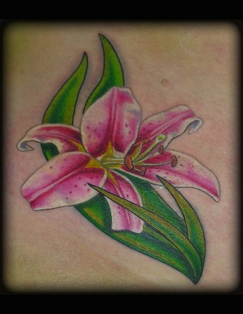 Looking for unique  Tattoos? Small Stargazer Lily